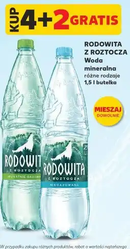 Kaufland Rodowita z Roztocza Woda mineralna oferta