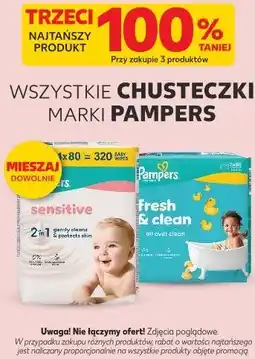 Kaufland Wszystkie chusteczki marki Pampers oferta