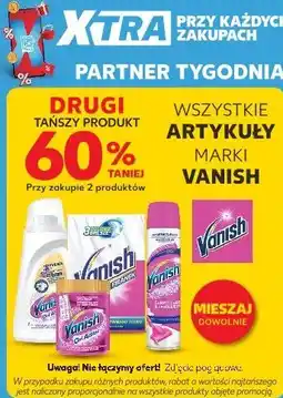 Kaufland Artykuły marki Vanish oferta
