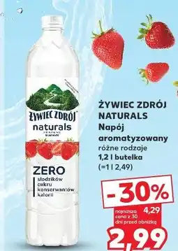 Kaufland Żywiec Zdrój Naturals Napój aromatyzowany oferta
