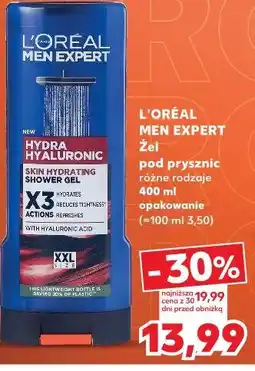 Kaufland L'Oréal Men Expert Żel pod prysznic oferta