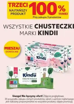 Kaufland Wszystkie chusteczki marki Kindii oferta