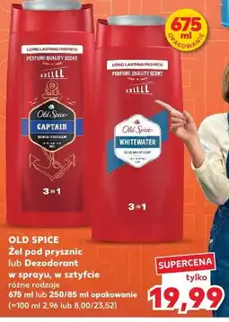 Kaufland Old Spice Żel pod prysznic lub Dezodorant oferta