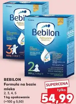 Kaufland Bebilon Formuła na bazie mleka 2, 3, 4, 5 oferta