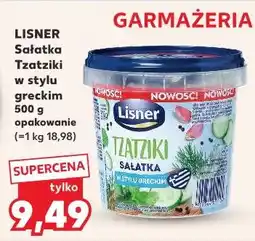 Kaufland Lisner sałatka tzatziki w stylu greckim oferta