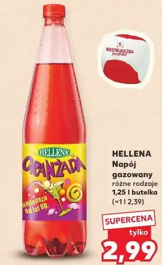 Kaufland Hellena Napój gazowany różne rodzaje oferta