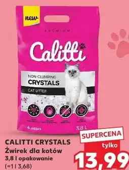 Kaufland Calitti Crystals Żwirek dla kotów oferta