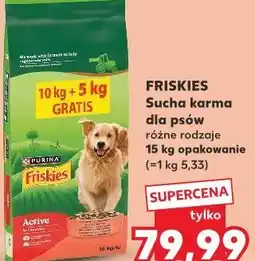 Kaufland Friskies Sucha karma dla psów różne rodzaje oferta