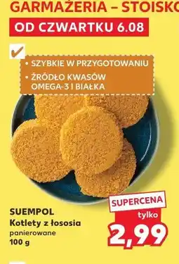 Kaufland Suempol Kotlety z łososia panierowane oferta