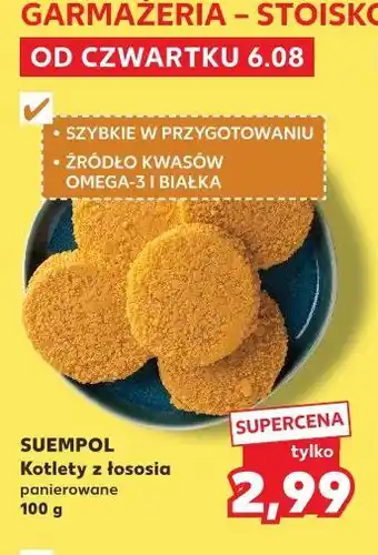Kaufland Suempol Kotlety z łososia panierowane oferta