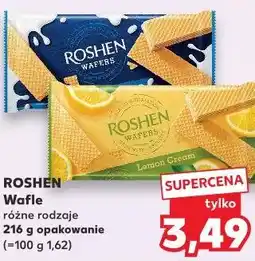 Kaufland Roshen Wafle różne rodzaje oferta