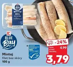Kaufland Blue Bay Mintaj filet bez skóry oferta
