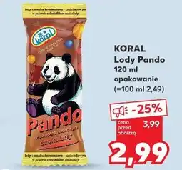 Kaufland Koral Lody Pando oferta