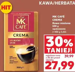 Kaufland MK CAFÉ CREMA Kawa mielona oferta