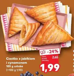 Kaufland Ciastko z jabłkiem i cynamonem oferta