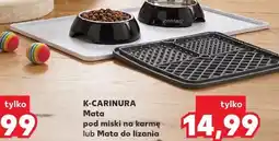 Kaufland K-CARINURA Mata pod miski na karmę lub Mata do lizania oferta
