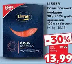 Kaufland Lisner Łosoś norweski wędzony oferta