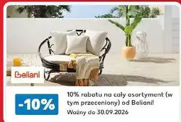 Kaufland 10% rabatu na cały asortyment (w tym przeceniony) od Beliani! oferta
