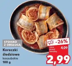 Kaufland Koreczki śledziowe kaszubskie oferta