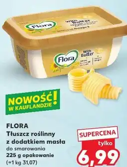 Kaufland Flora Tłuszcz roślinny z dodatkiem masła do smarowania oferta