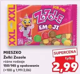Kaufland Mieszko Żelki Zozole różne rodzaje oferta