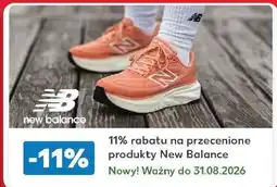Kaufland 11% rabatu na przecenione produkty New Balance oferta