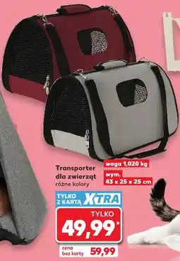 Kaufland Transporter dla zwierząt oferta