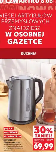 Kaufland Czajnik elektryczny Silvercrest oferta