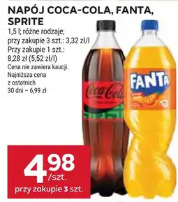 Stokrotka Market Napój Coca-Cola, Fanta, Sprite oferta