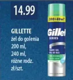 Drogerie Laboo Gillette żel do golenia oferta