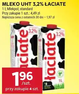 Stokrotka Market Mleko UHT 3,2% Łaciate oferta