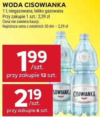 Stokrotka Market Woda Cisowianka oferta