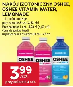 Stokrotka Market Napój Izotoniczny Oshee, Oshee Vitamin Water, Lemonade oferta