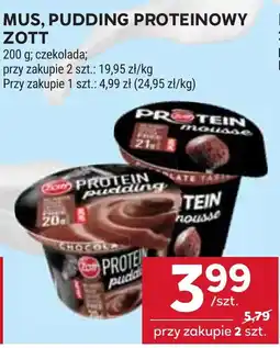 Stokrotka Market Mus, Pudding Proteinowy Zott oferta