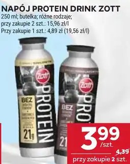 Stokrotka Market Napój Protein Drink Zott oferta