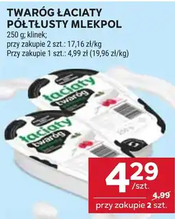 Stokrotka Market Twaróg Łaciaty Półtłusty Mlekpolski oferta