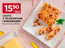 Stokrotka Market Ciasto z truskawkami i rabarbarem oferta