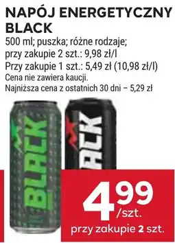 Stokrotka Market Napój Energetyczny Black oferta