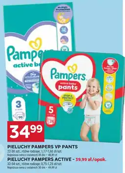Stokrotka Market Pieluchy Pampers VP Pants oferta