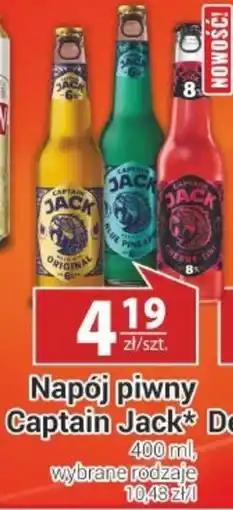 Nasz Sklep Napój piwny Captain Jack* oferta