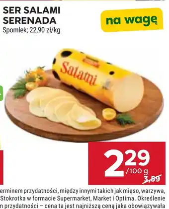 Stokrotka Ser Salami Serenada oferta