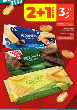 Dealz Wafelki Roshen oferta