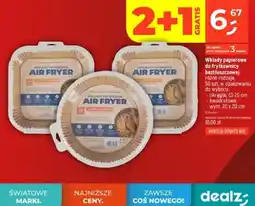 Dealz Wklady papierowe Air Fryer oferta