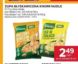 Stokrotka Zupa błyskawiczna Knorr Nudle Pieczony Kurczak oferta