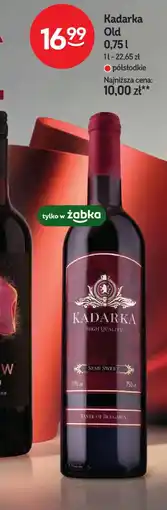 Żabka Wino Kadarka oferta