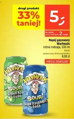 Dealz Napój gazowany Warheads oferta