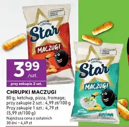 Stokrotka Chrupki Star Maczugi o smaku ketchupu oferta