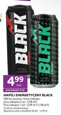 Stokrotka Napój energetyczny Black Ultra Classic oferta