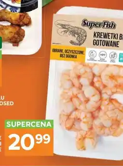 Stokrotka Krewetki białe Vannamei gotowane SuperFish oferta