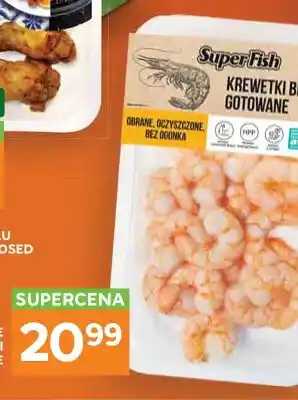 Stokrotka Krewetki białe Vannamei gotowane SuperFish oferta